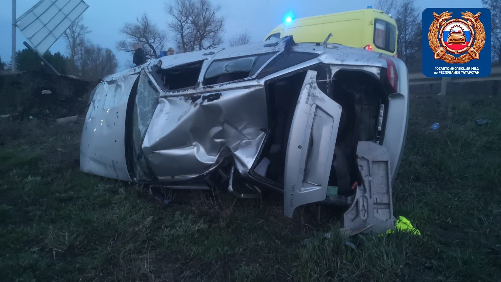 В Сармановском районе погиб непристёгнутый водитель