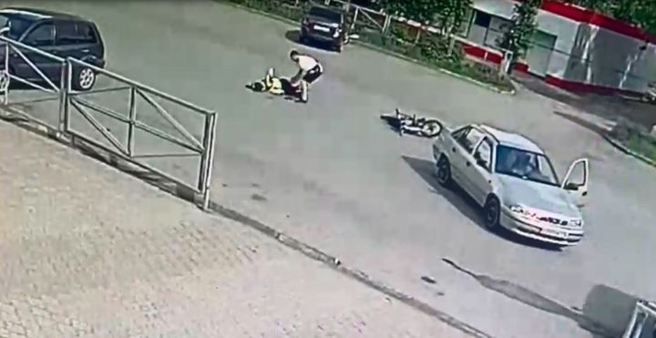 19-летний парень попал в ДТП на питбайке в Лениногорске