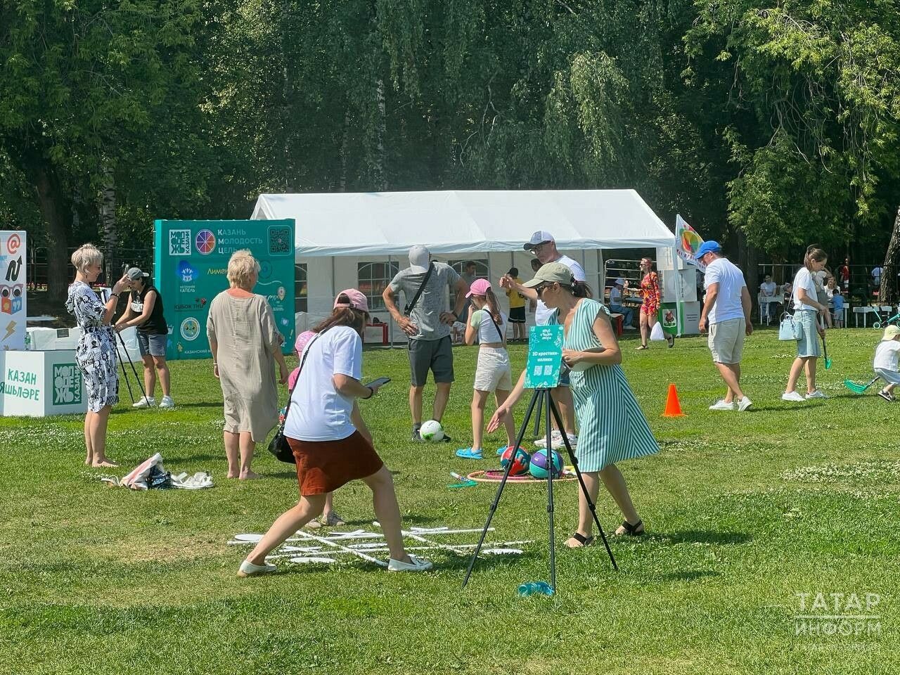 В Казани прошёл «Большой семейный пикник»