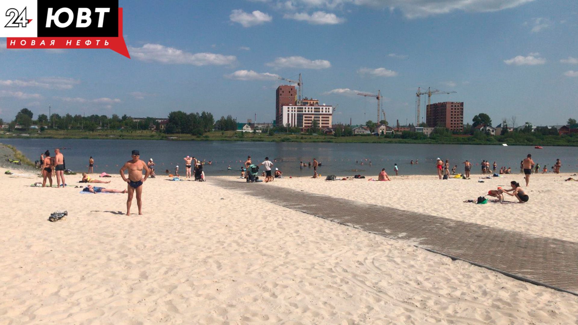Вода на городском озере в Альметьевске соответствует нормам