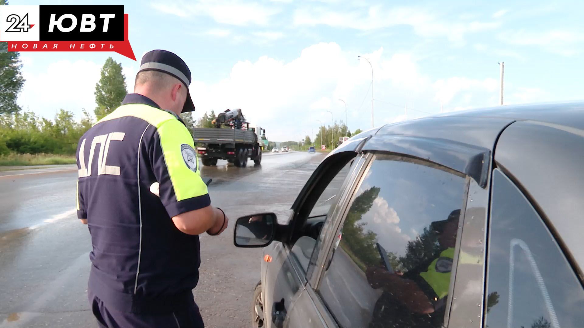 В Альметьевске задержали пьяного водителя