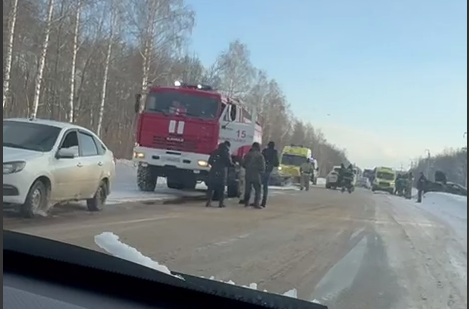 Очевидцы сообщают: в Альметьевске произошло смертельное ДТП