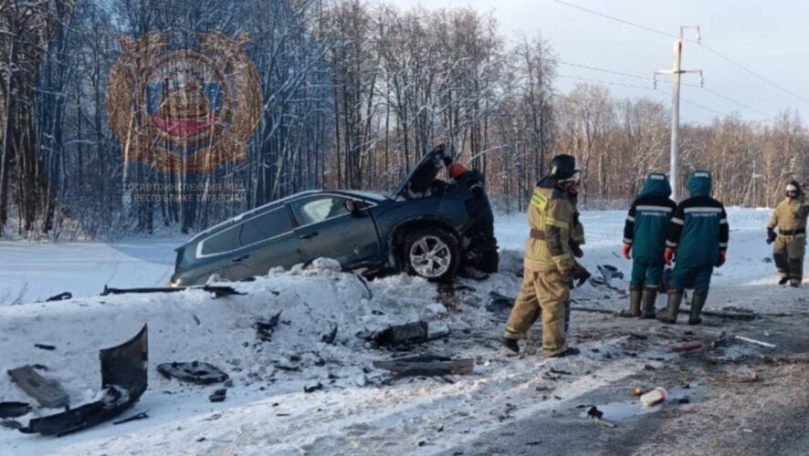 В Альметьевском районе произошло ДТП со смертельным исходом