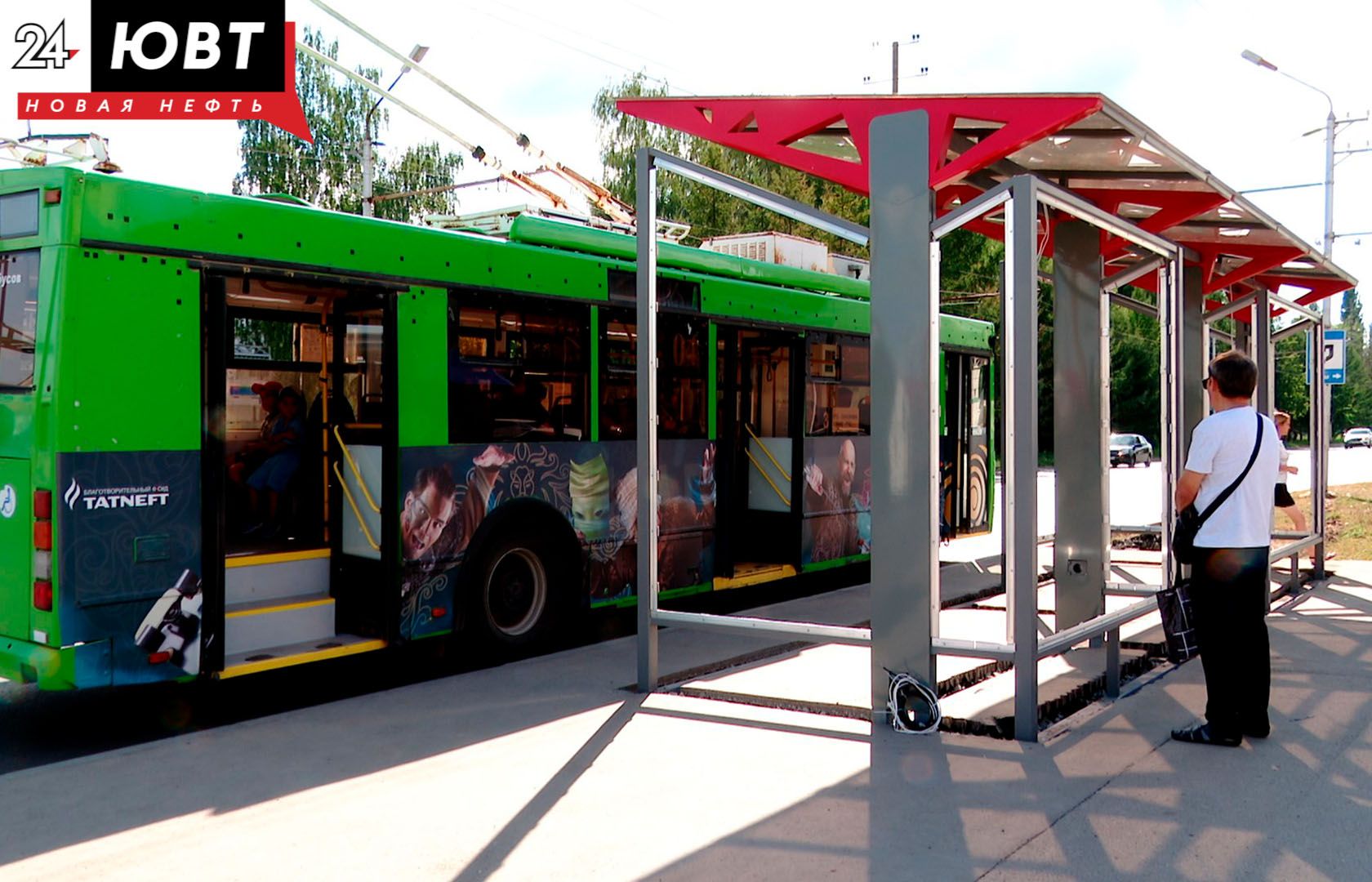 В Заинске стартует обновление остановочных комплексов