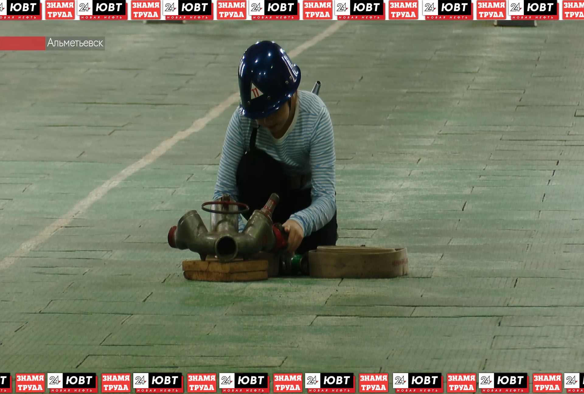 В Альметьевске прошло первенство коллектива физической культуры №2 по пожарно-спасательному спорту