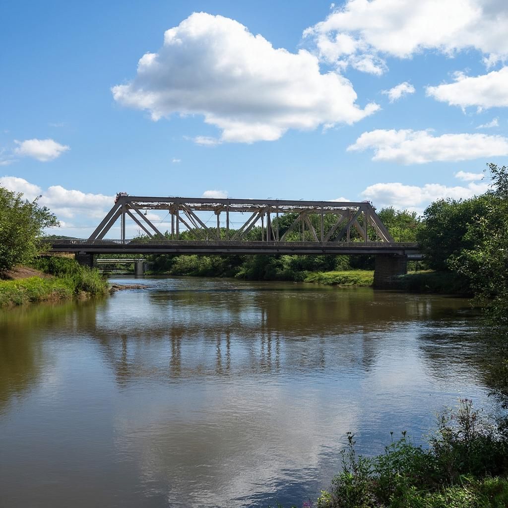 В Муслюмовском районе торжественно открыли мост через реку Ик
