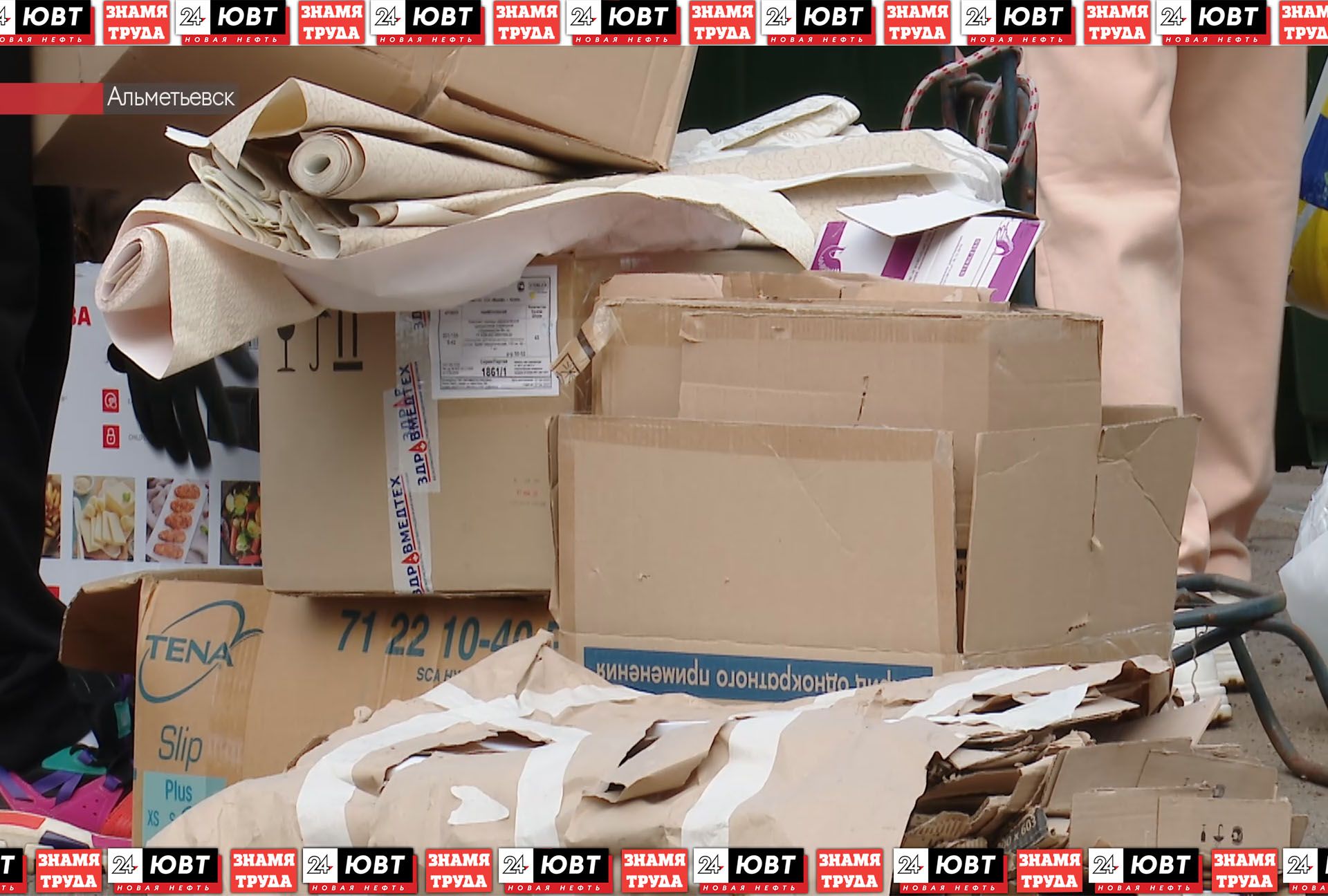 В Альметьевске прошла экологическая акция «Спасём дерево вместе»