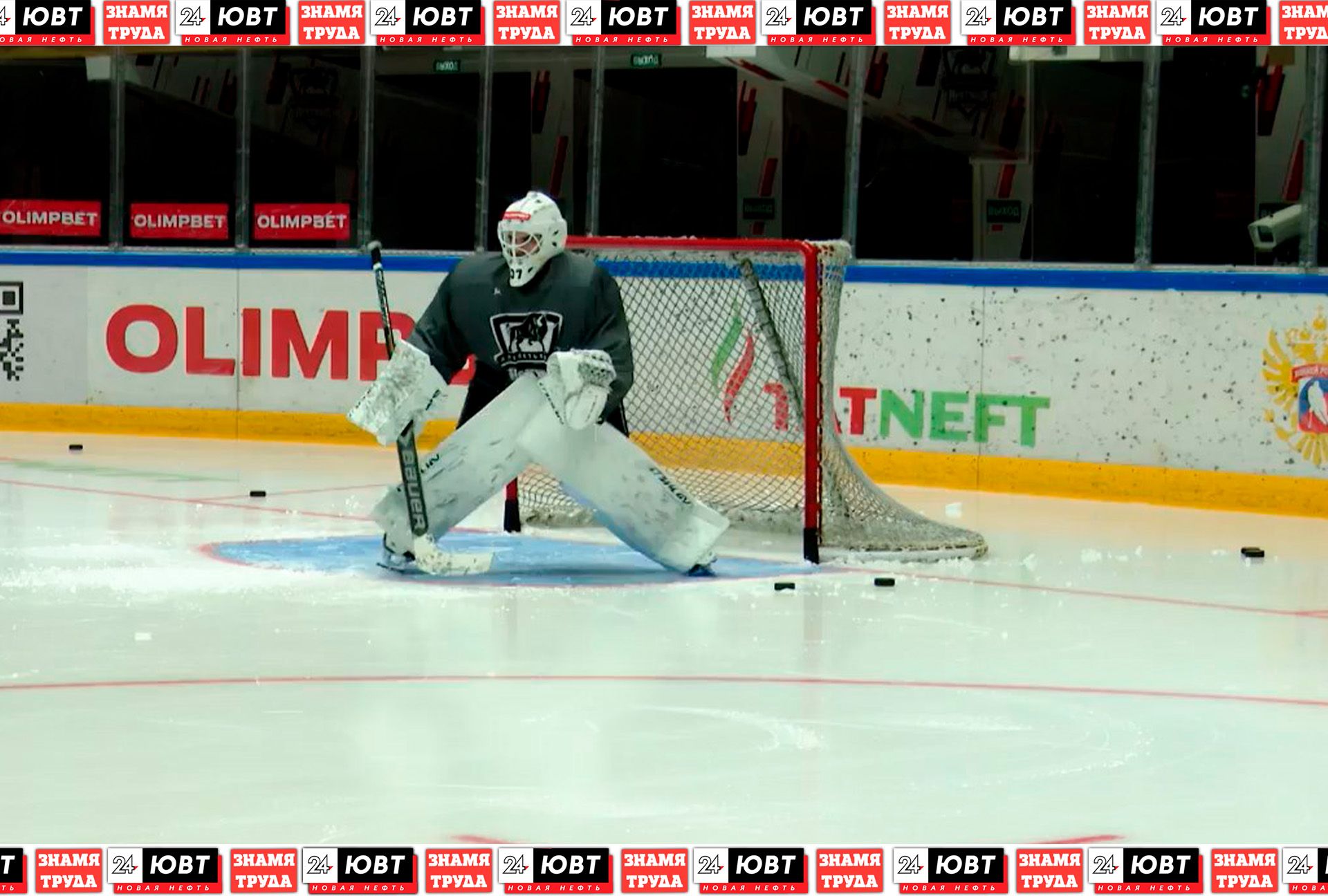 Вратарь альметьевской хоккейной команды рассказал, как пришел в спорт