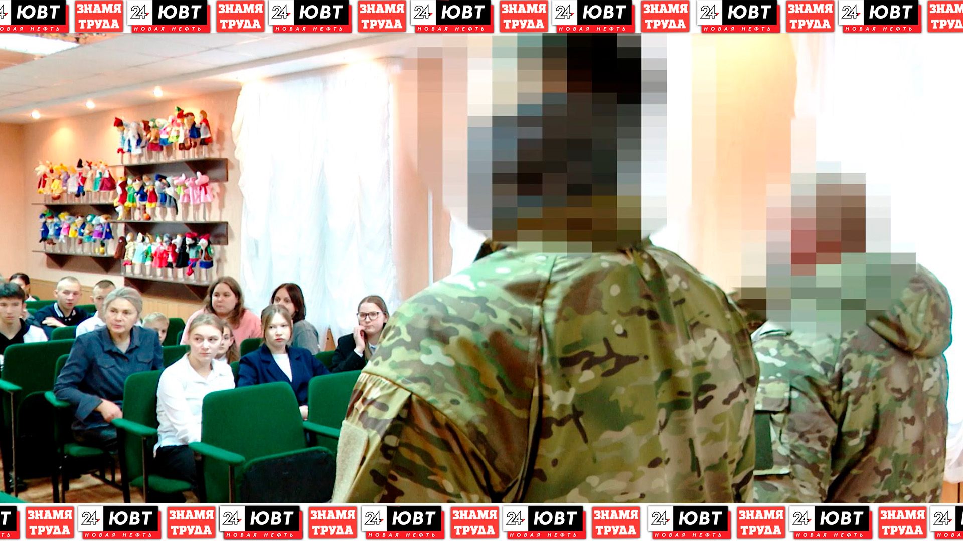 Бойцы СВО побывали в гостях в Лениногорском детском доме