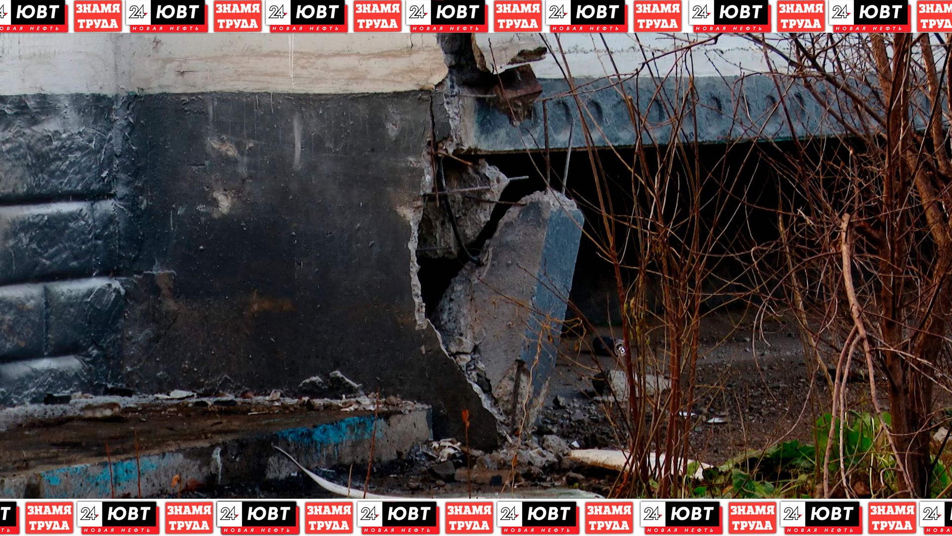 Автобус въехал в многоэтажный дом в Альметьевске