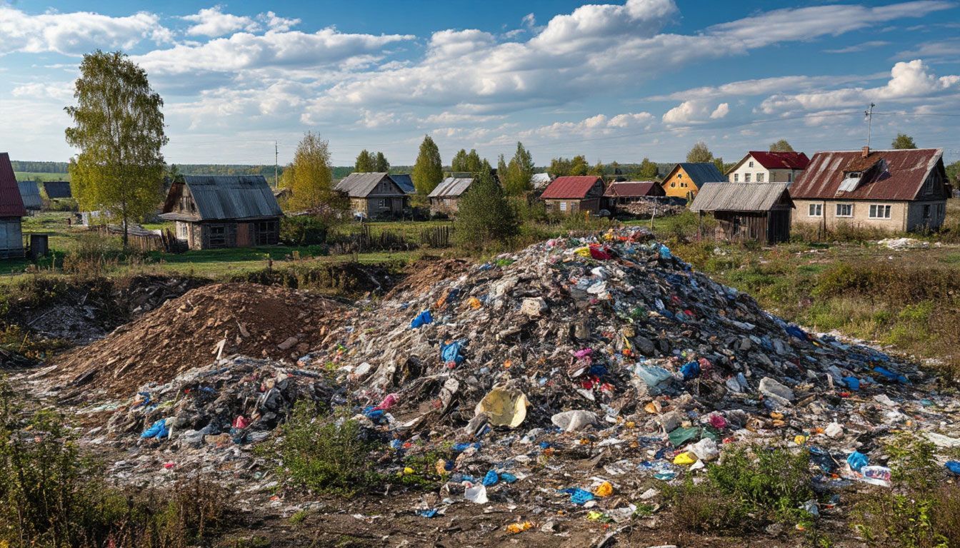 В Азнакаевском районе ликвидировали свалки