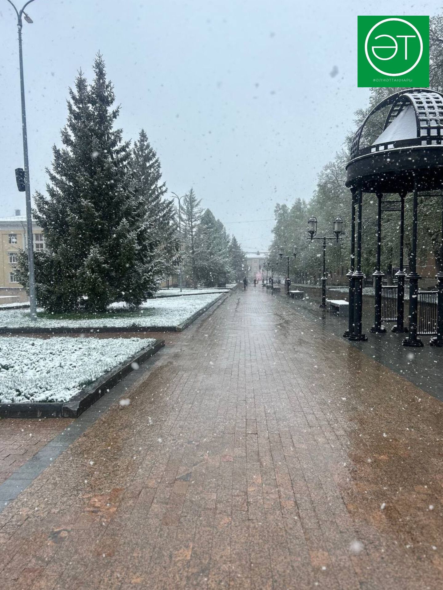 Әлмәтлеләрне юлларда бозлавык булу ихтималы турында кисәттеләр