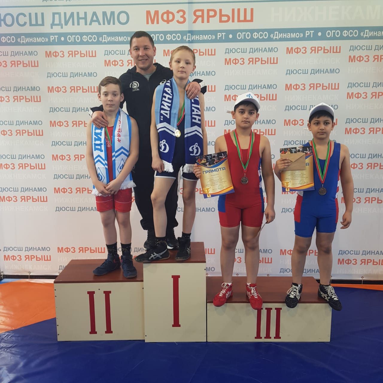 Бронзовая медаль и поддержка тренера