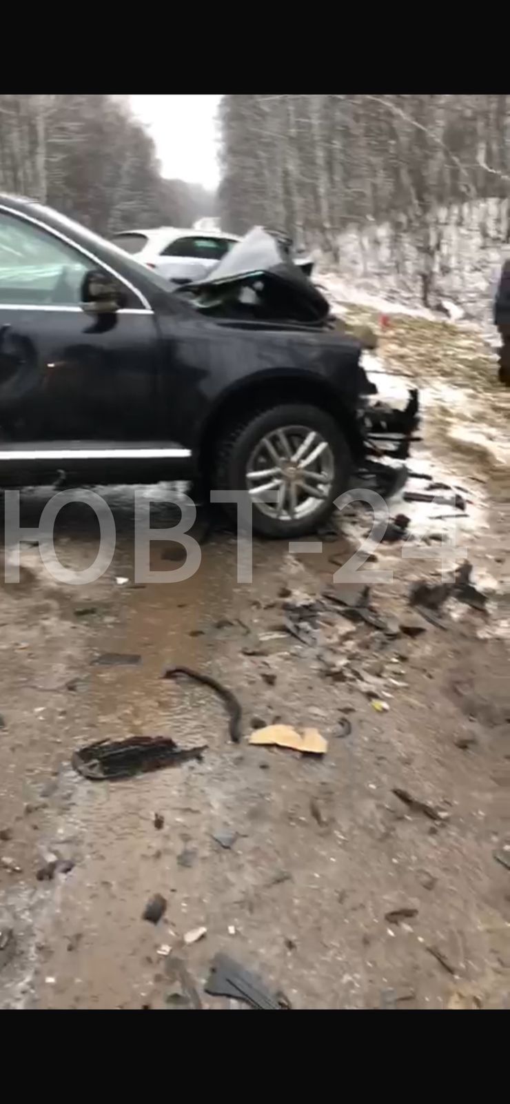 На автодороге Альметьевск-Зай-Каратай столкнулись 6 автомобилей