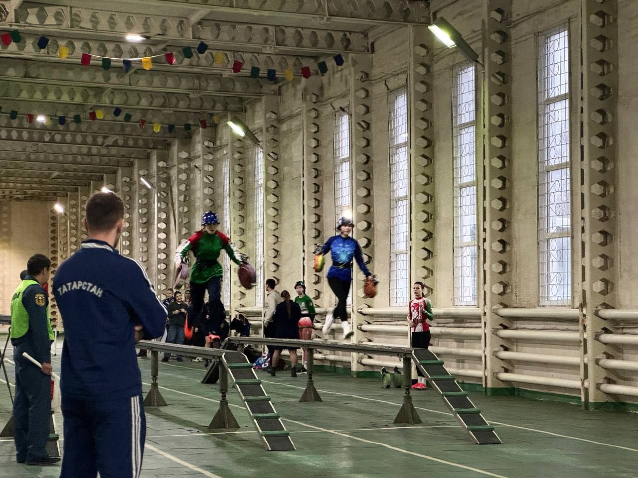 Прошел второй этап 37-го зимнего чемпионата Татарстана по пожарно-прикладному спорту