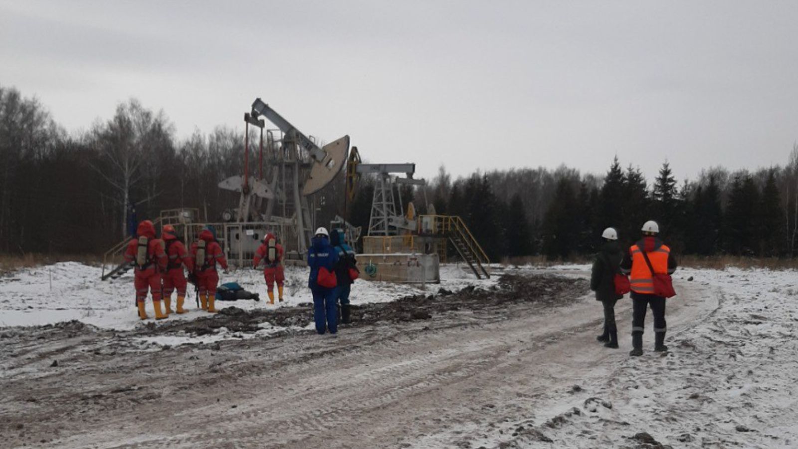 В Заинском районе прошли учения по ликвидации нефтеразливов