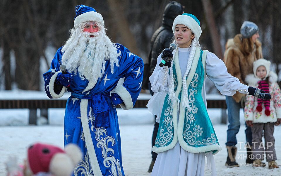 Әлмәт балалар йортында Яңа ел бәйрәме булды
