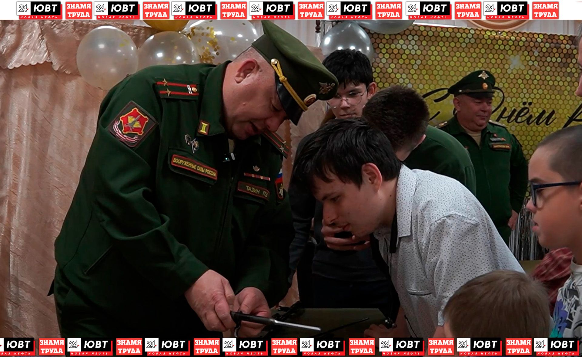 В Альметьевске провели урок мужества для воспитанников школы-интерната