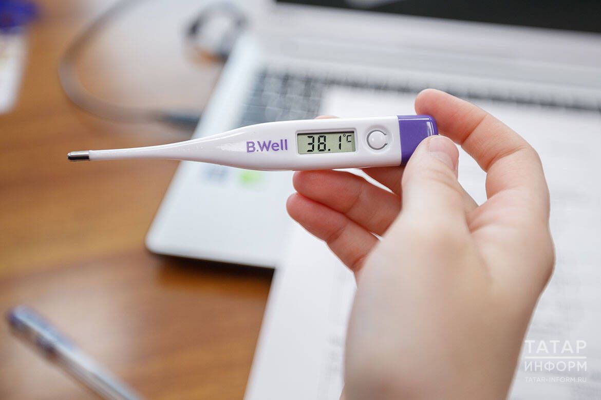 Вирус с температурой 40 и кашлем до рвоты угрожает татарстанцам