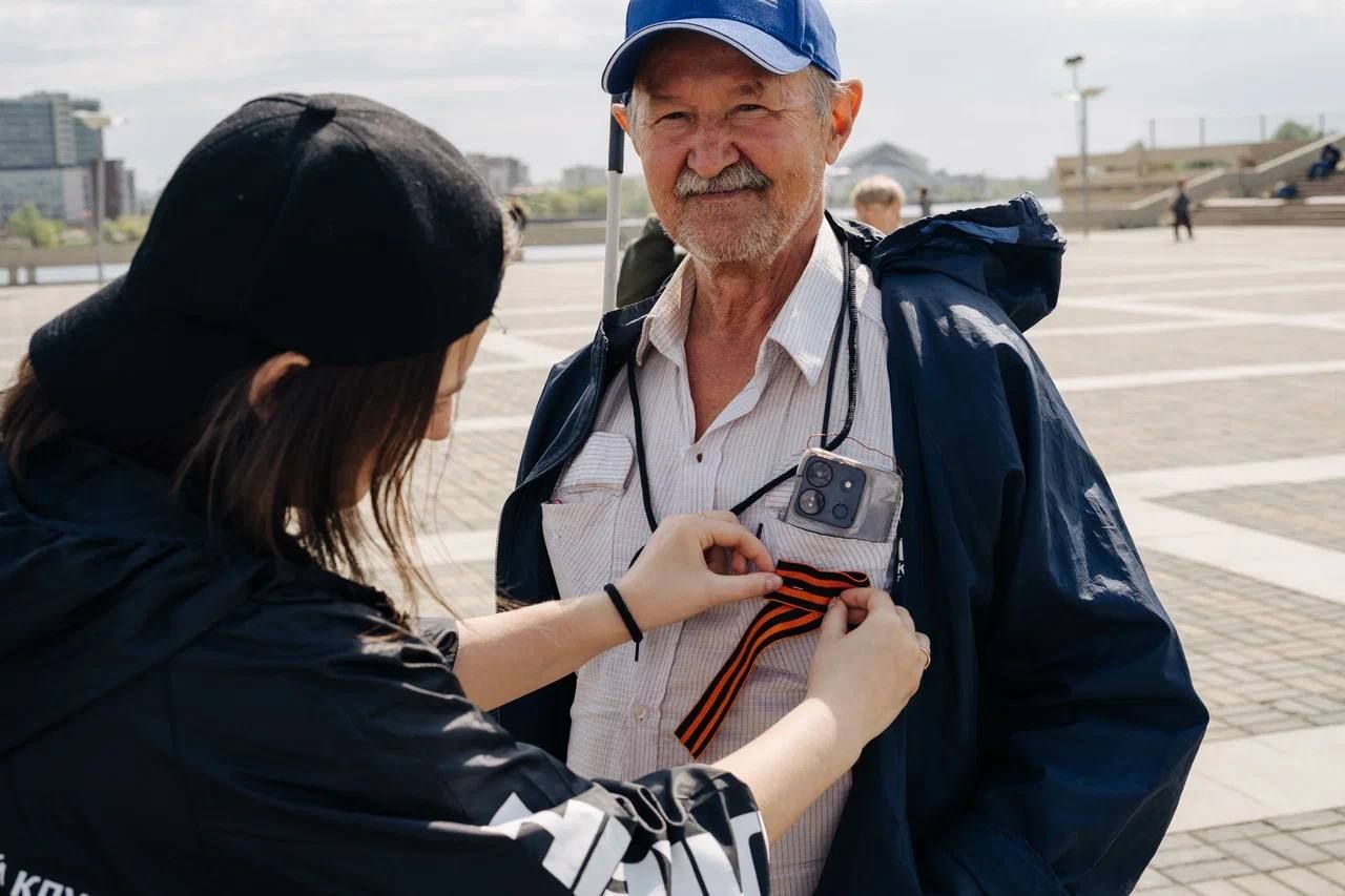 В Татарстане стартовала акция «Георгиевская ленточка»