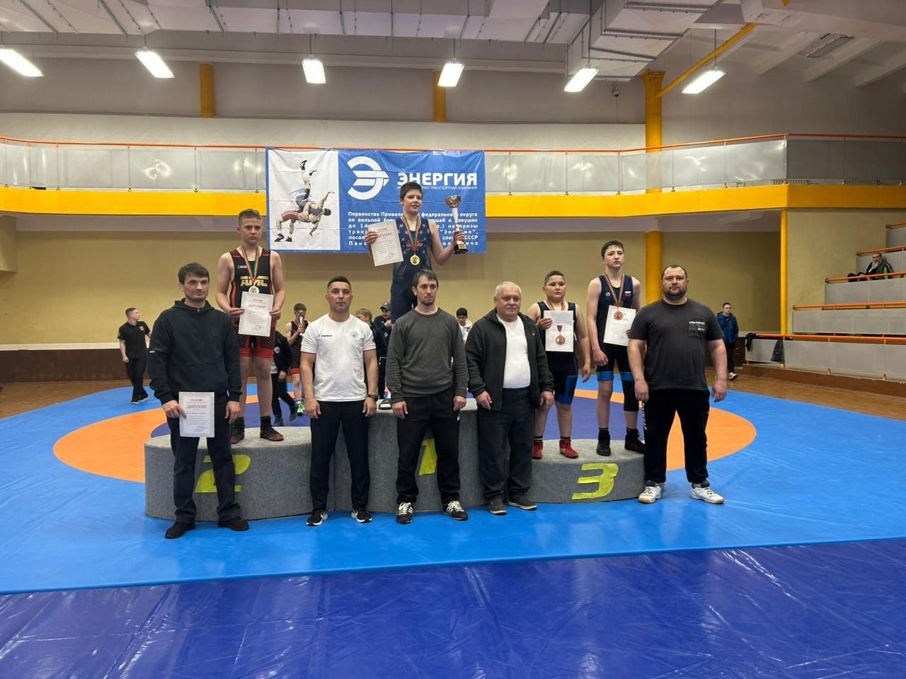 Заинские борцы заняли призовые места на первенстве ПФО