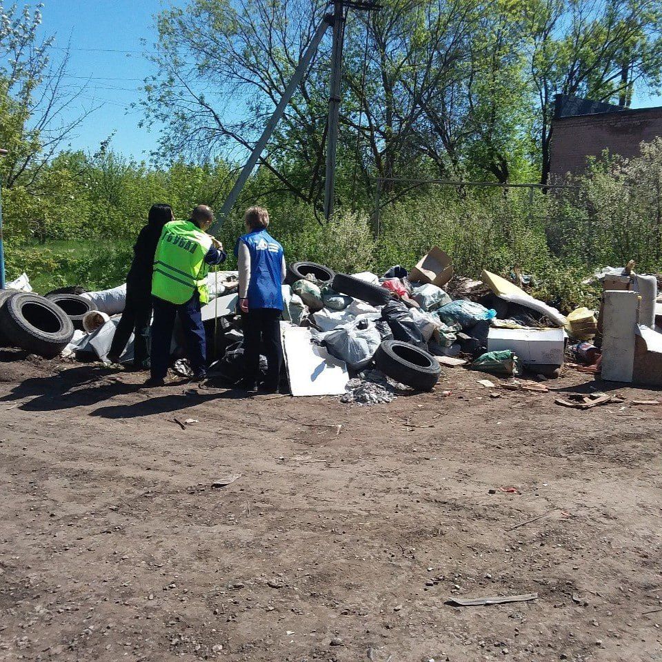 В Альметьевском районе обнаружена свалка