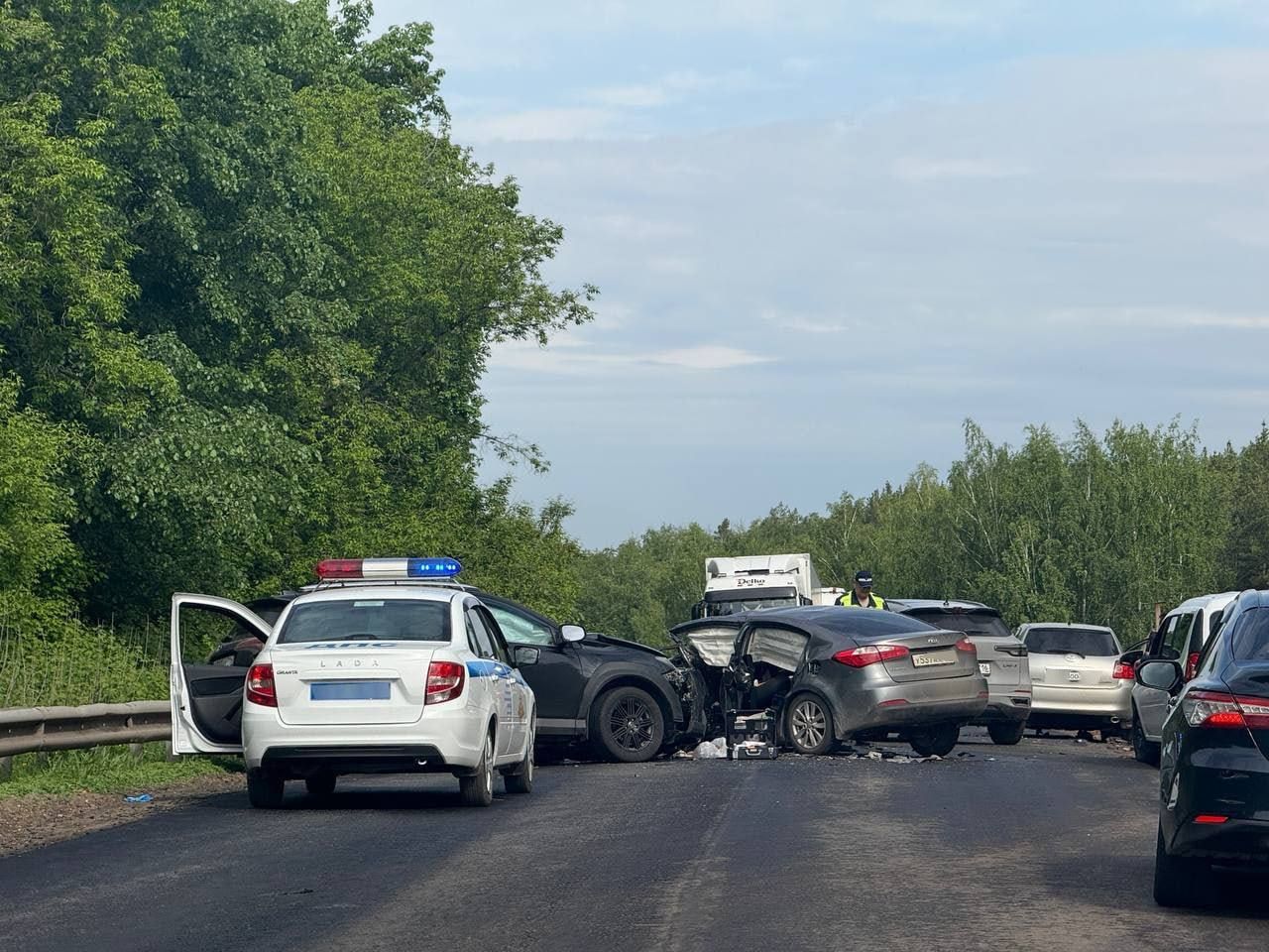 В Заинском районе произошло серьезное ДТП