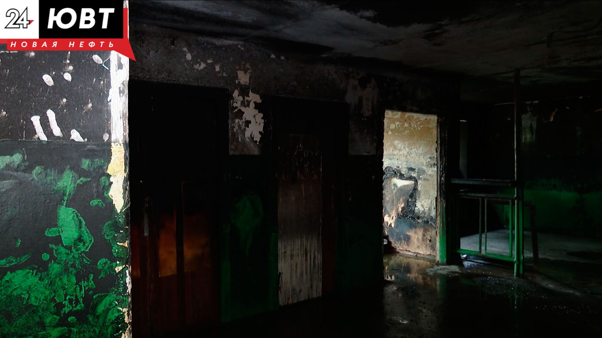 В альметьевской многоэтажке случился пятый пожар за месяц