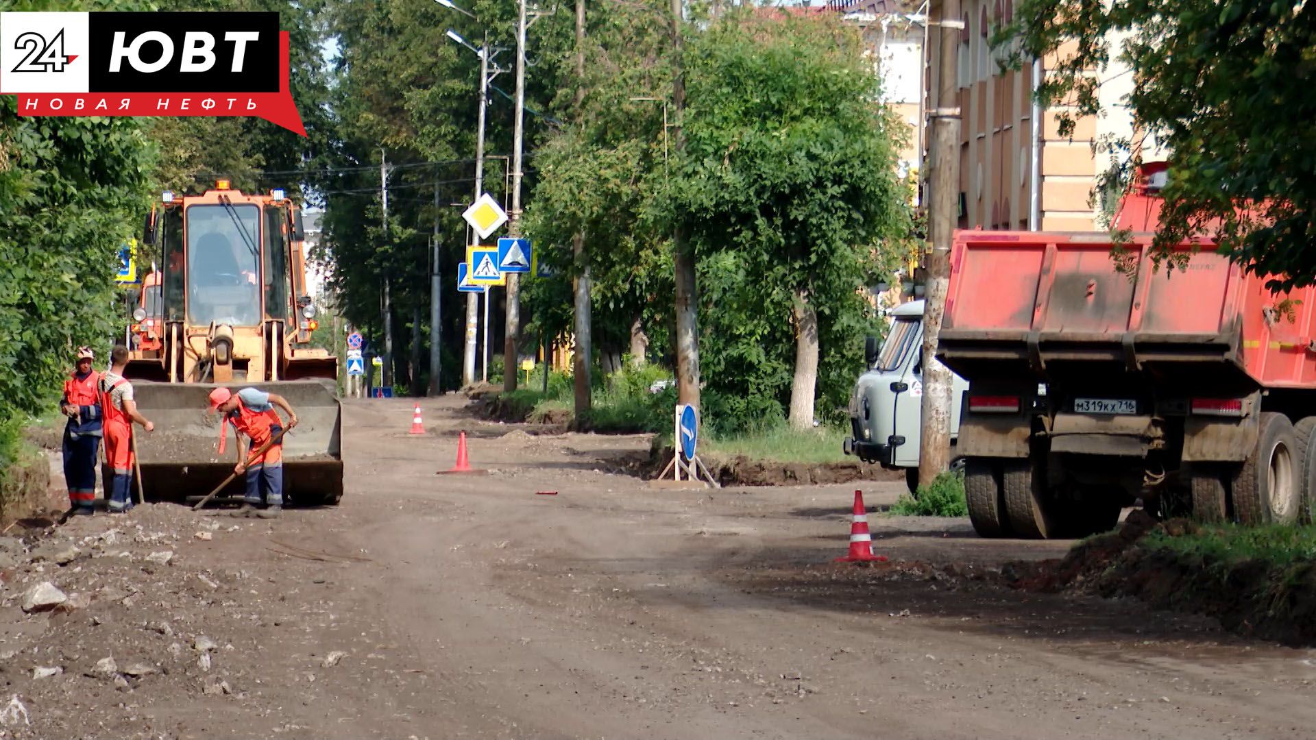 В Альметьевском районе отремонтируют дороги