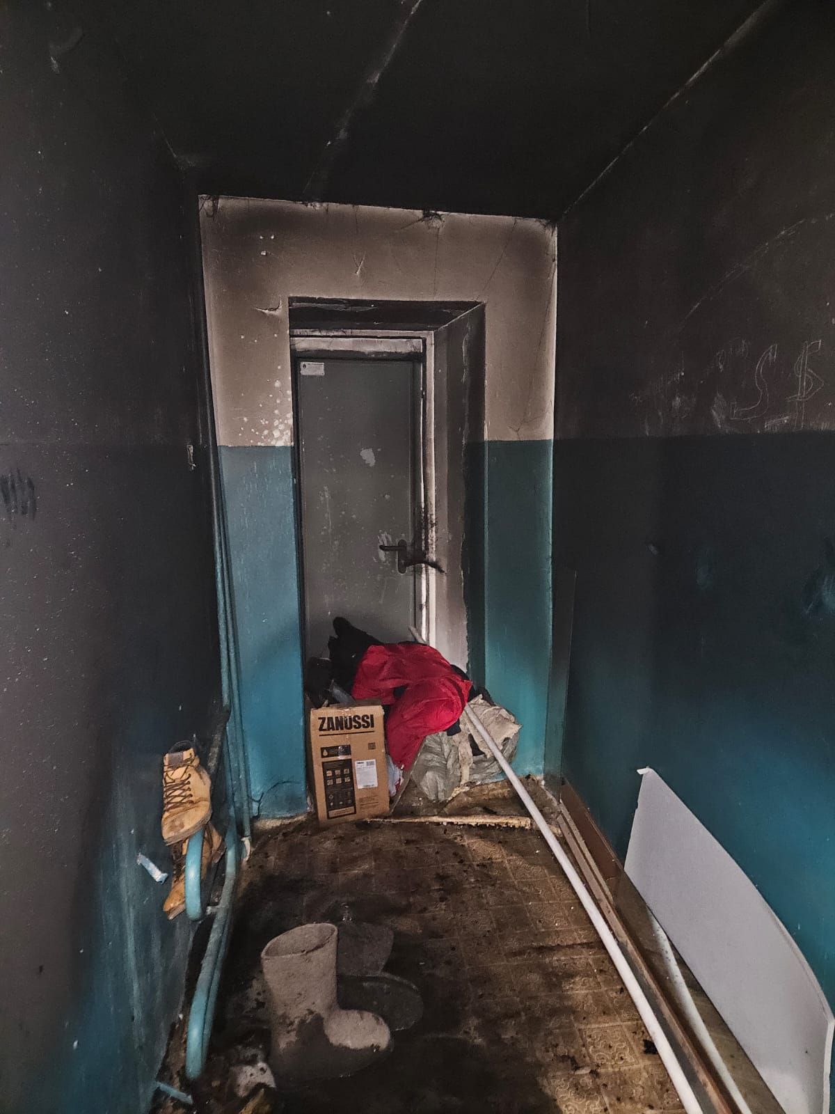 В Альметьевске ночью произошел пожар