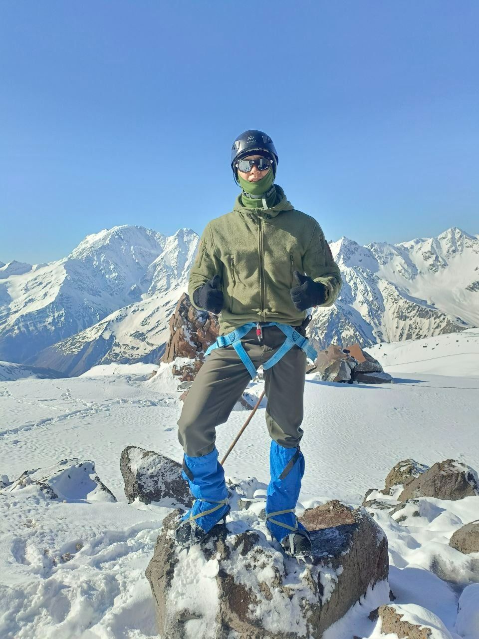 Альметьевский боец СВО готовится к восхождению на Эльбрус