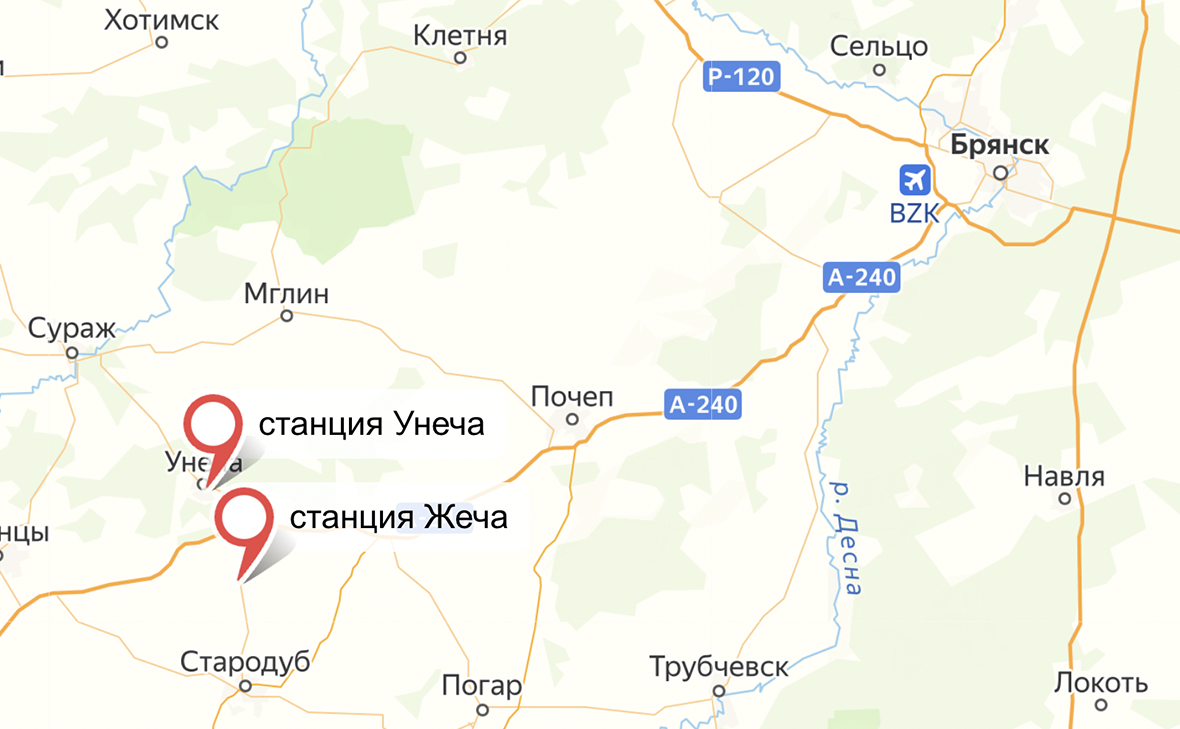 В Брянской области подорвали еще одну железную дорогу