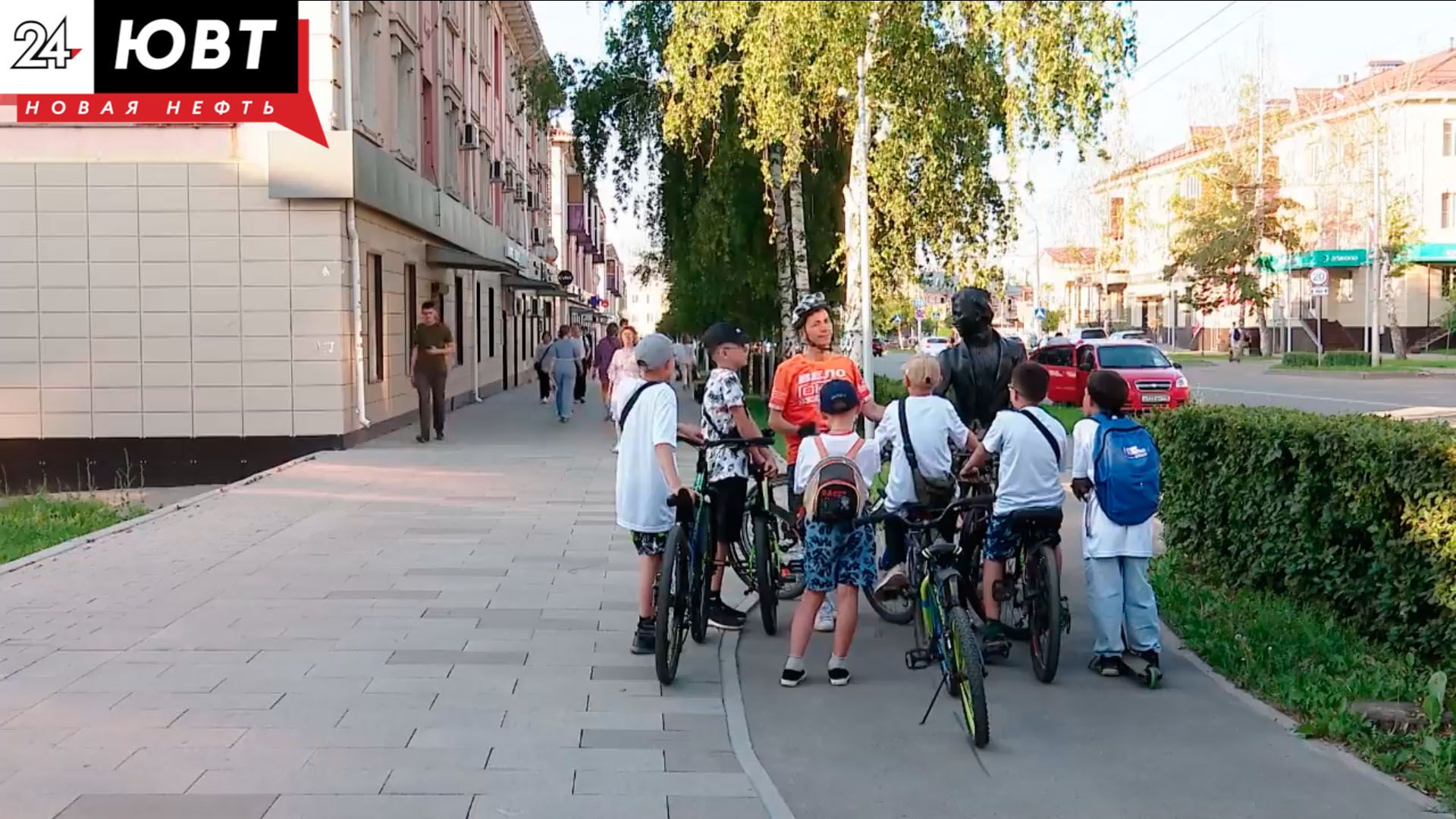 В Альметьевске прошла велоэкскурсия «Путь поэта»