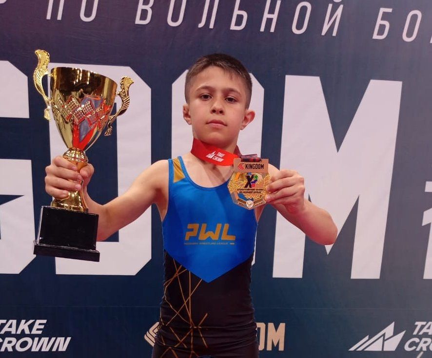 Юный борец из Заинска стал чемпионом в Грозном