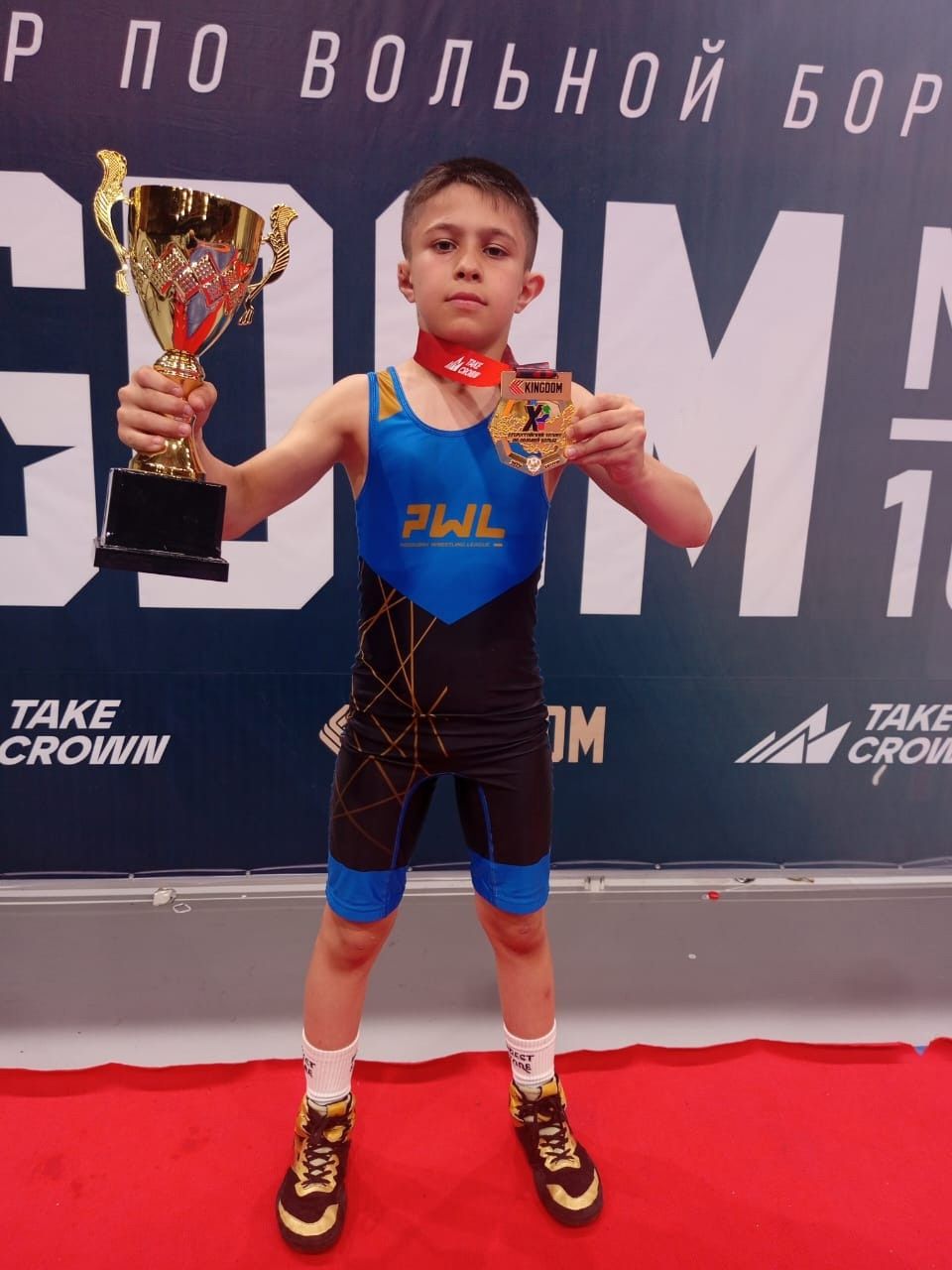 Юный борец из Заинска стал чемпионом в Грозном