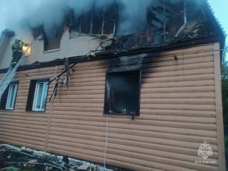 Двое детей погибли в пожаре в Высокогорском районе