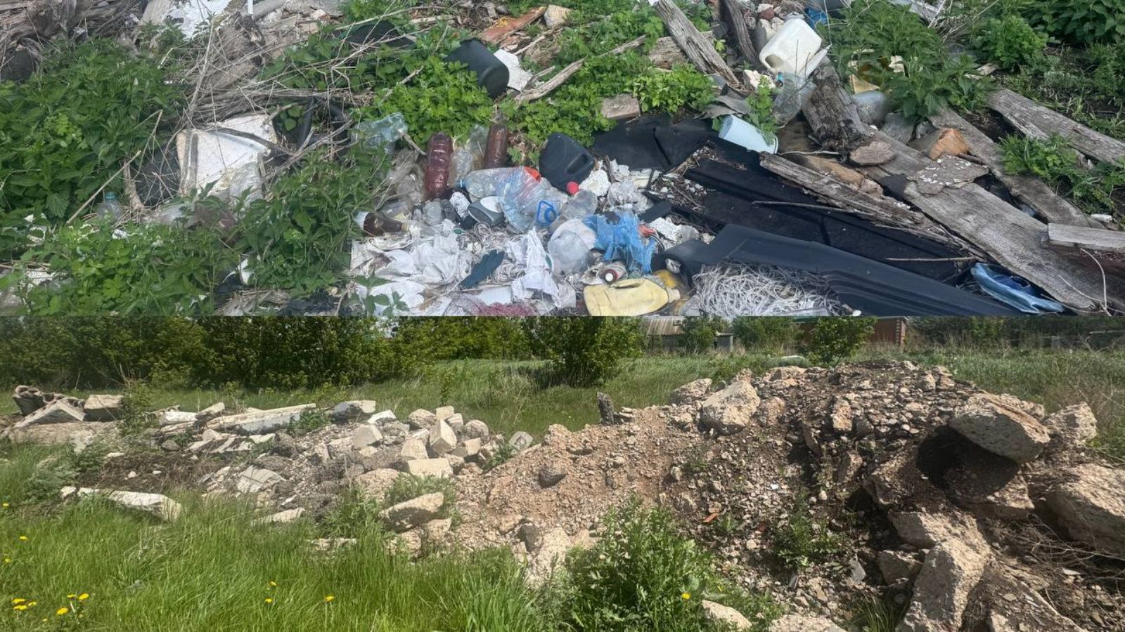 В Бавлинском районе обнаружены две свалки