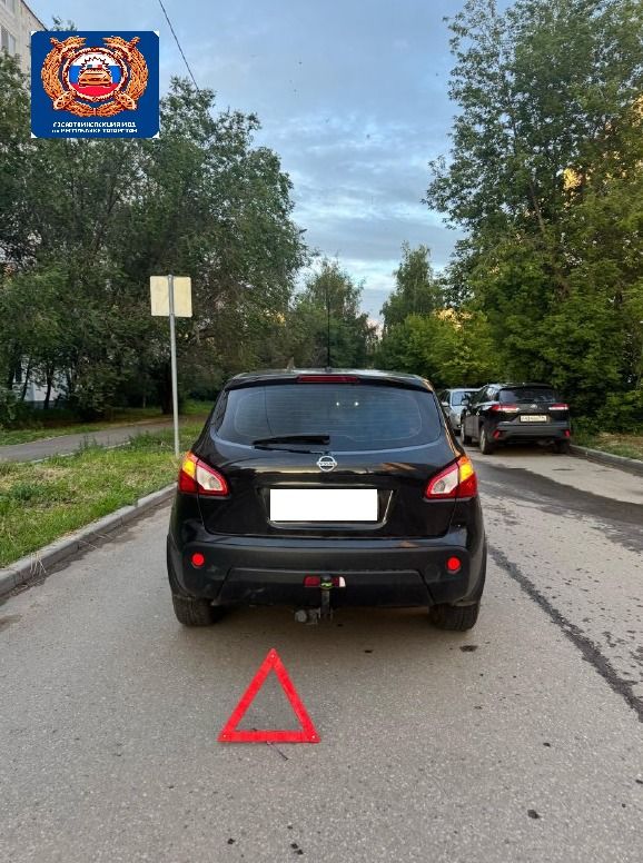 В Альметьевске велосипедист столкнулся с автомобилем