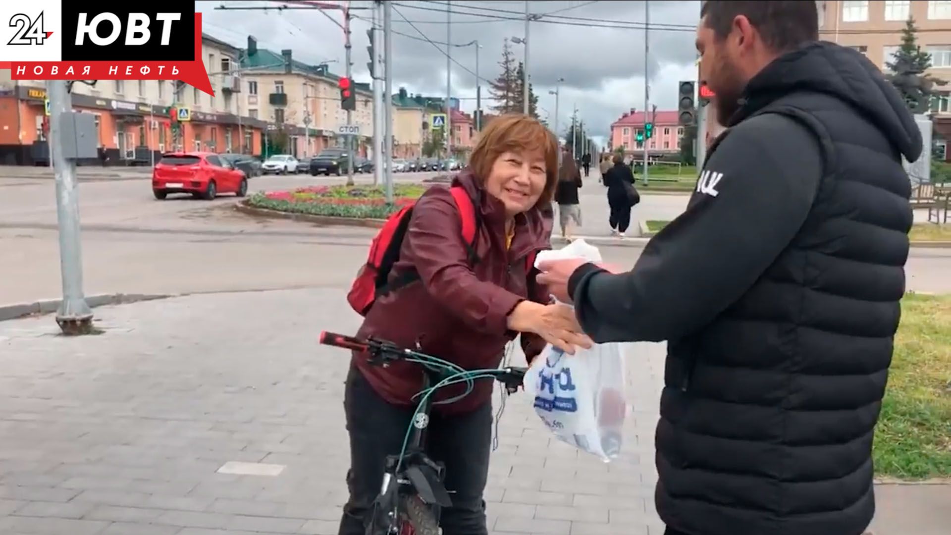 Альметьевцы приняли участие в акции «На работу на велосипеде»