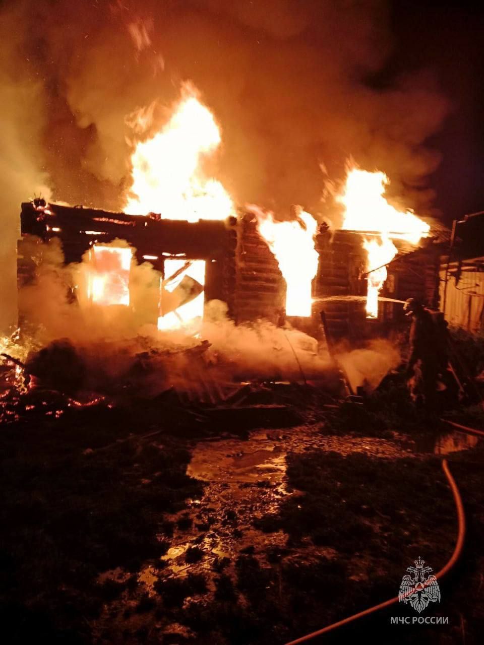 Пожар унес жизнь женщины в Лениногорском районе