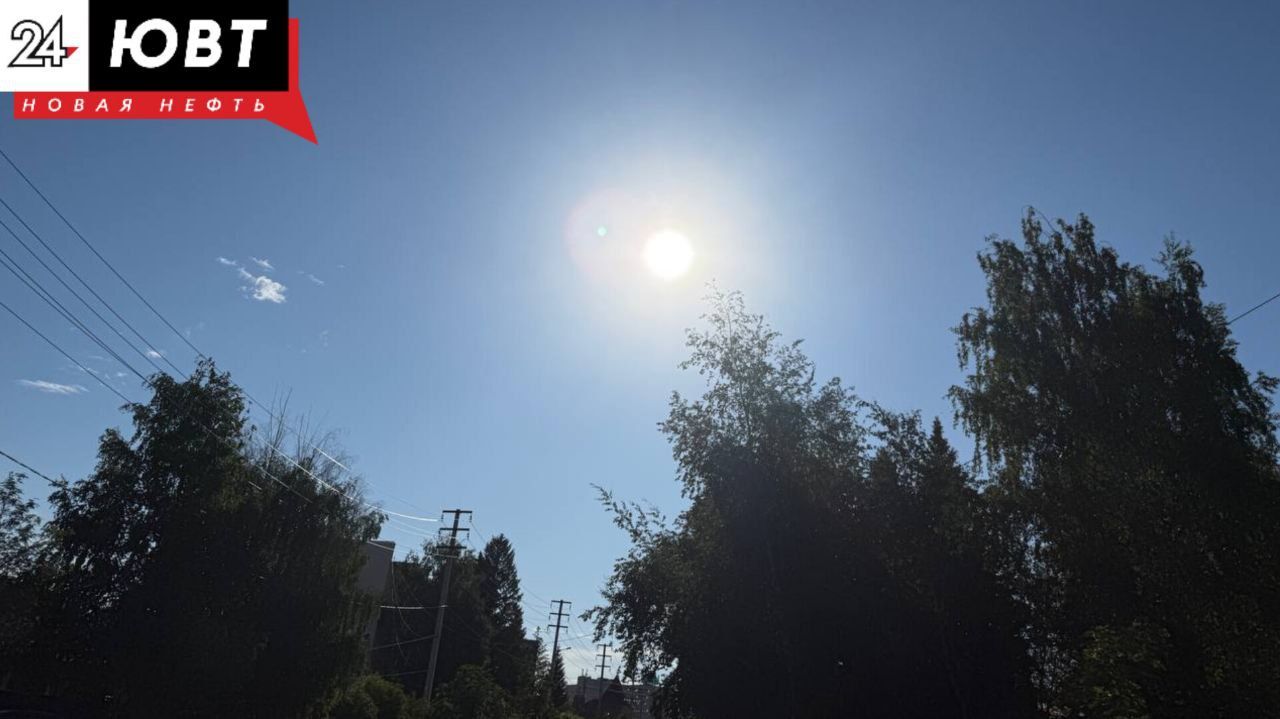 В Татарстан вернется 32-градусная жара