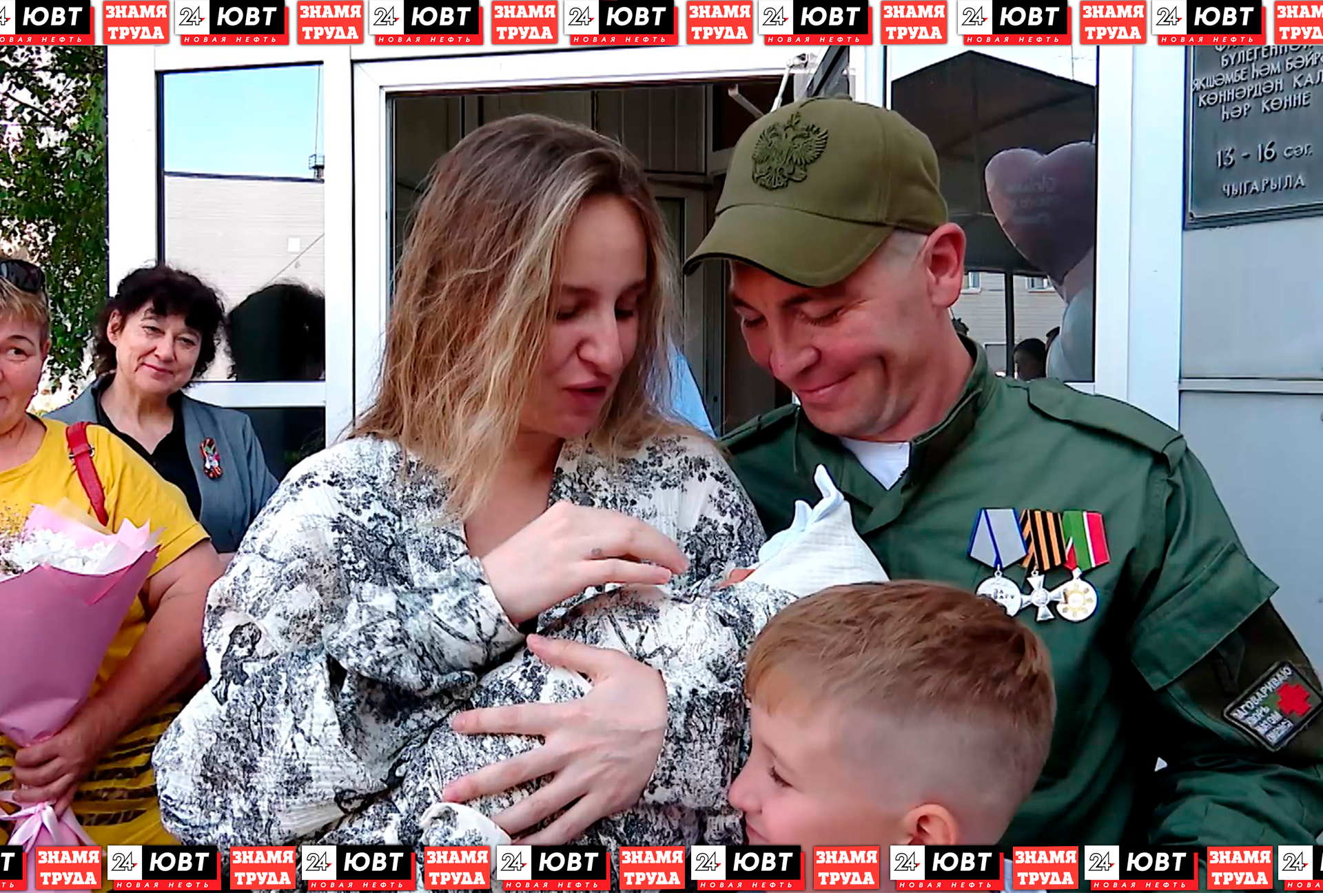 В семье бойца СВО из Альметьевска родилась долгожданная дочь