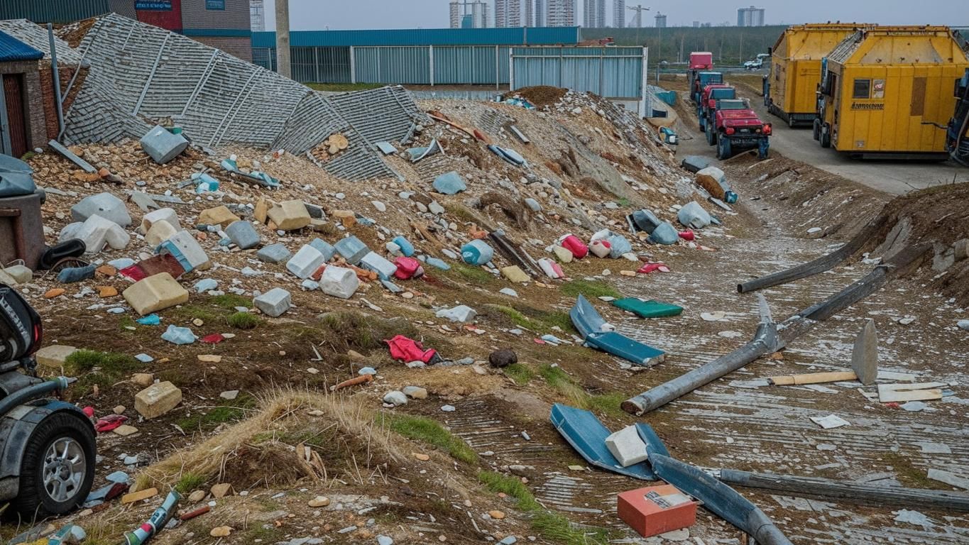 В Нижнекамске обнаружили несанкционированную свалку
