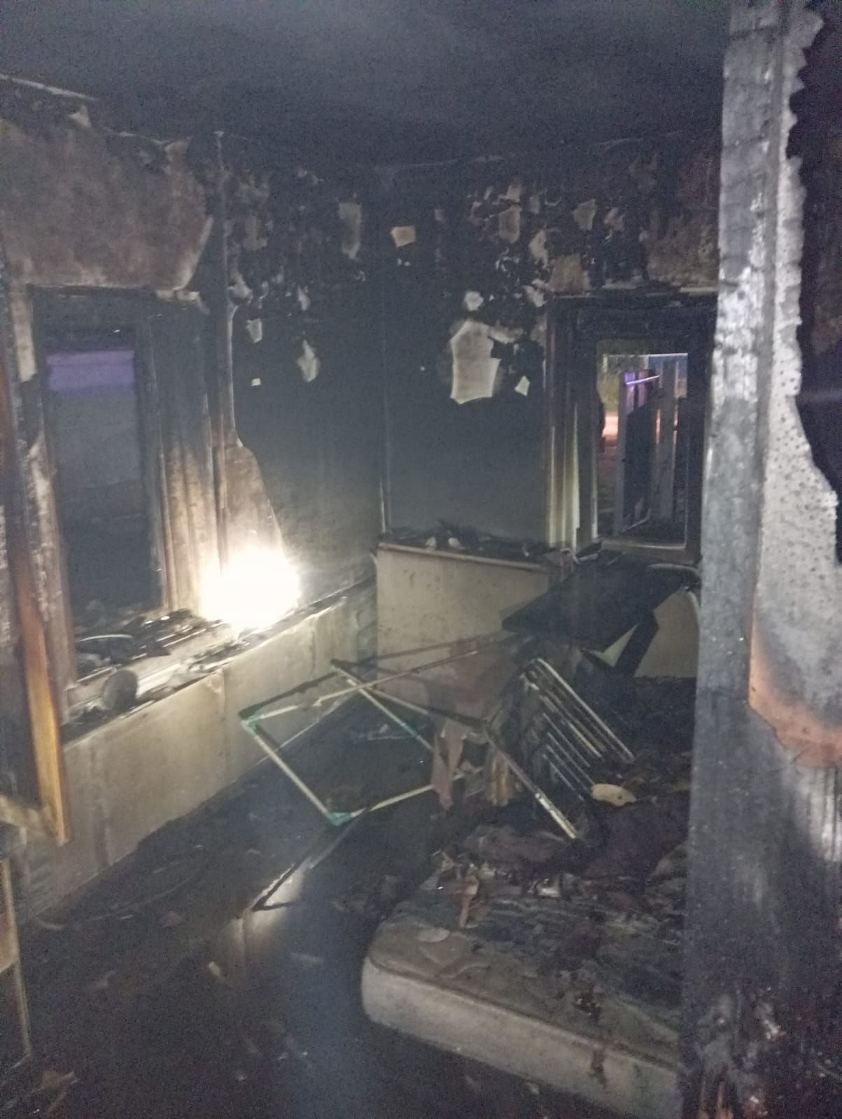 В Альметьевском районе пожар уничтожил жилой дом и сарай