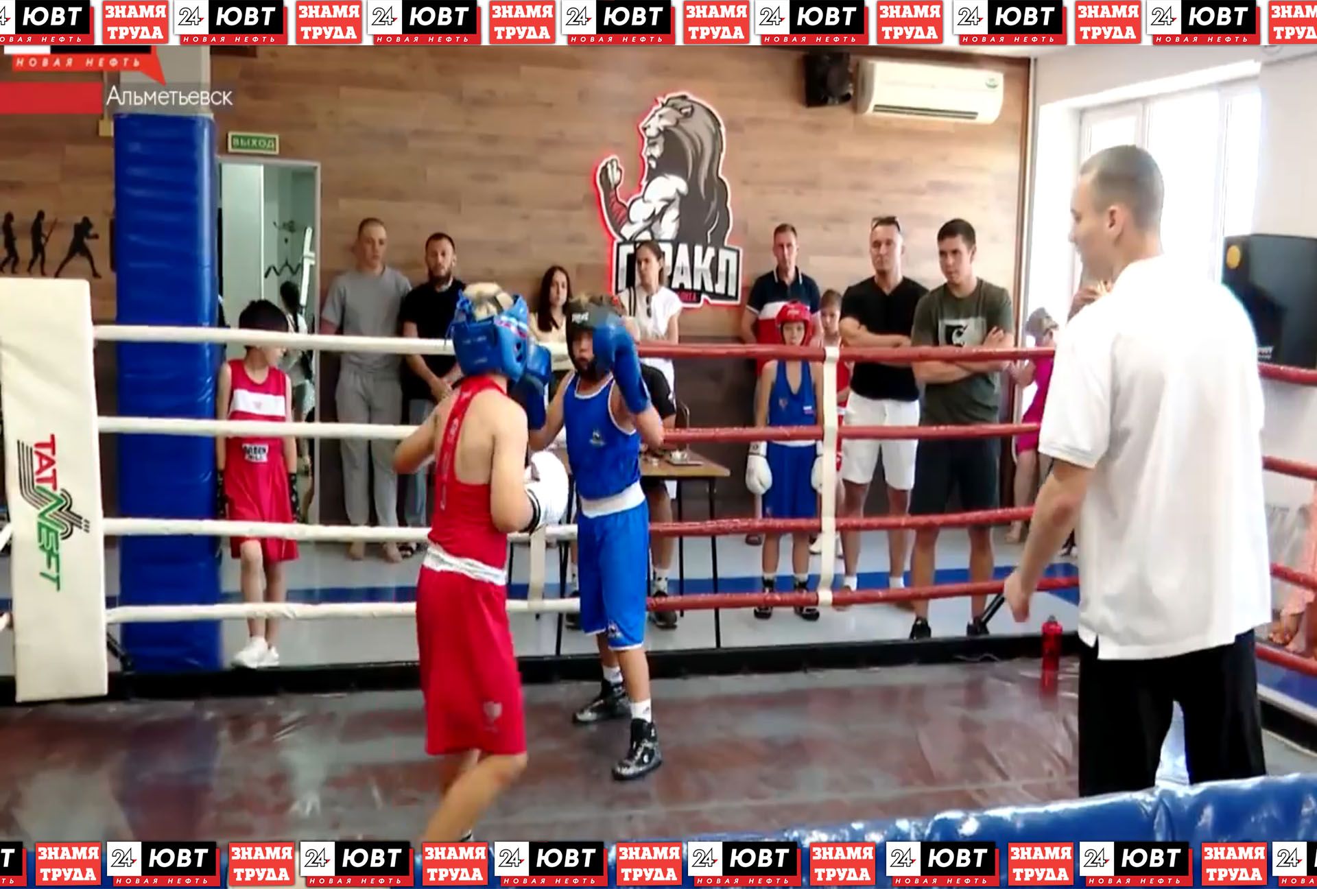 В альметьевской школе бокса прошел товарищеский поединок