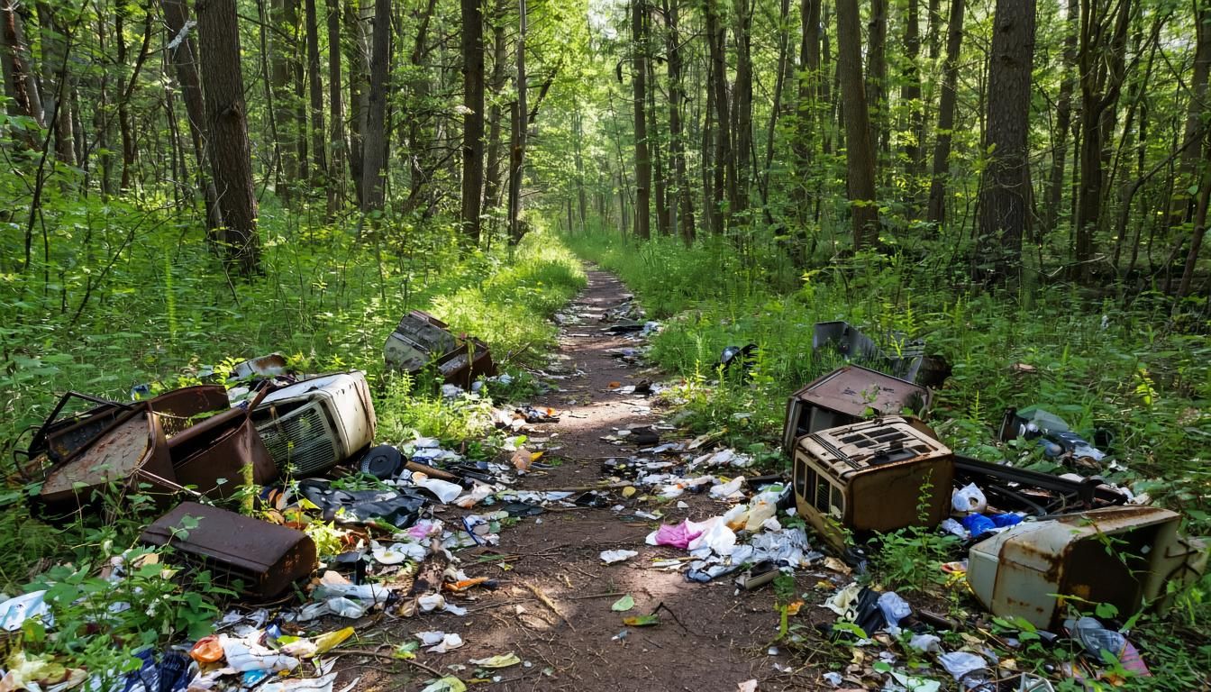 В Балтасинском районе ликвидировали свалку