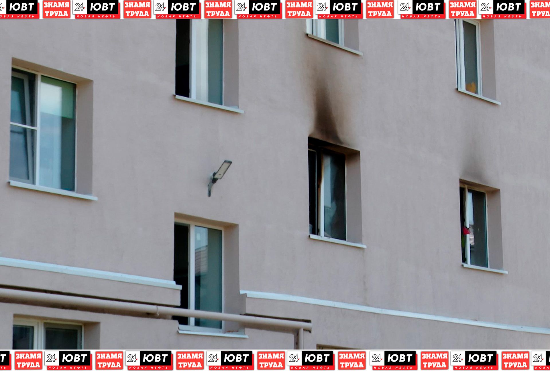 В микрорайоне РТС произошел пожар