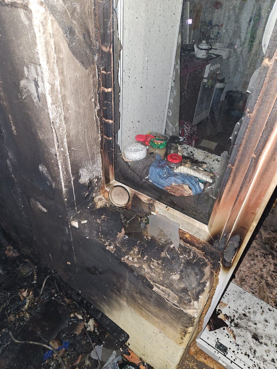 В Альметьевске на пожаре погиб мужчина