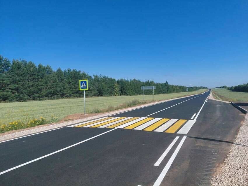 Камско-Устьинский район получил новую дорогу по нацпроекту