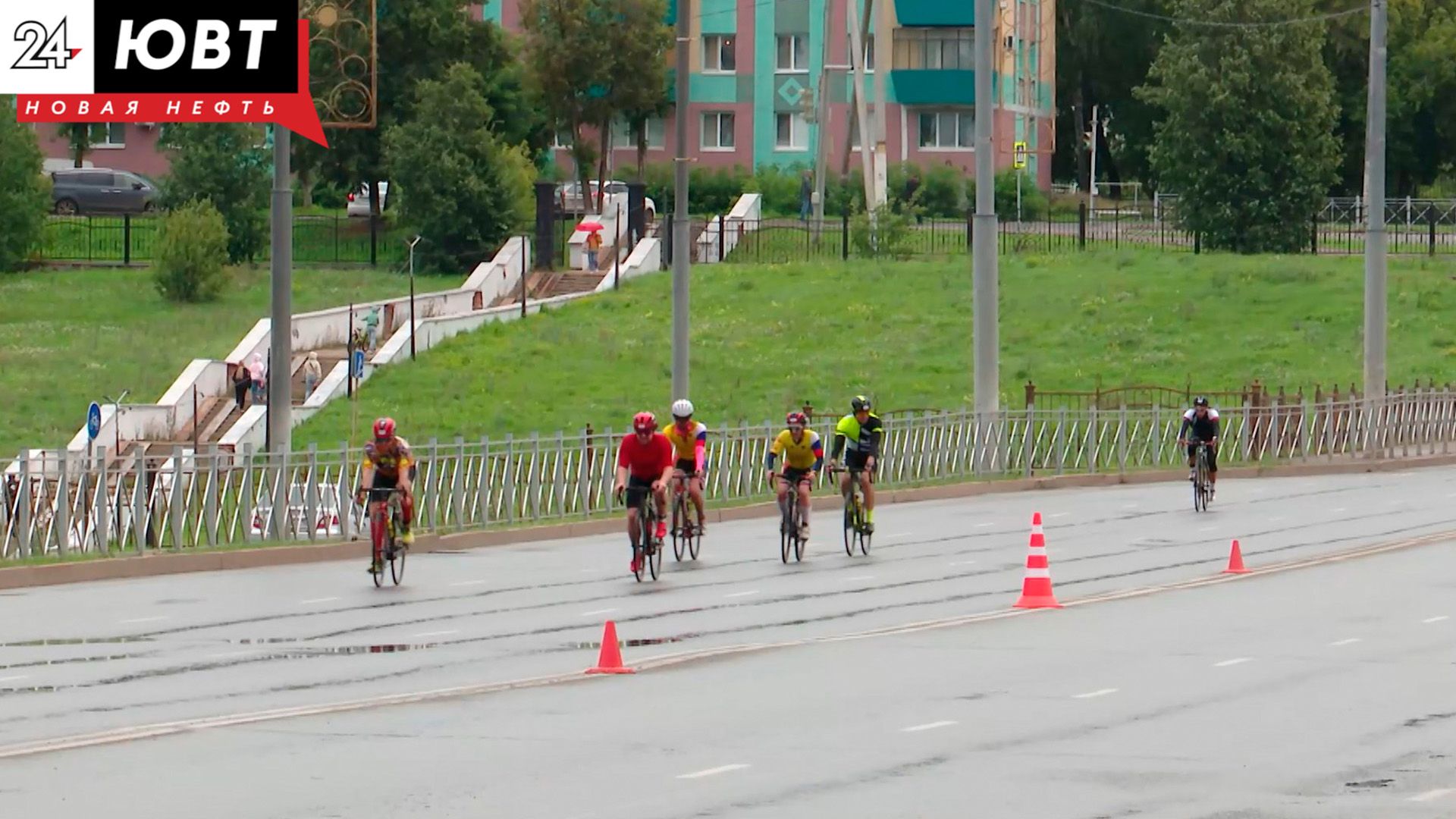 На время велогонки в Альметьевске ограничат движение по трассе «Казань – Оренбург»